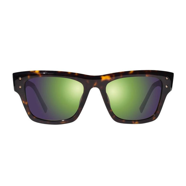 Revo RE1241 Indigo Square Sunglasses Green 2