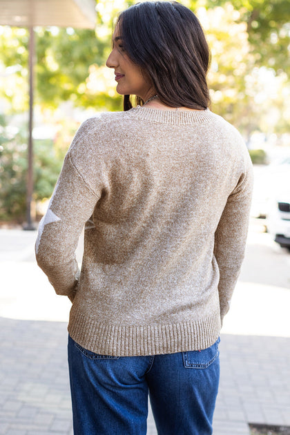 TRUEDAMES Star Pattern Drop Shoulder Sweater Grey XLarge 3