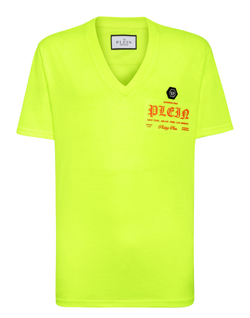 Philipp Plein V-Ausschnitt T-Shirt Weiß Small 3