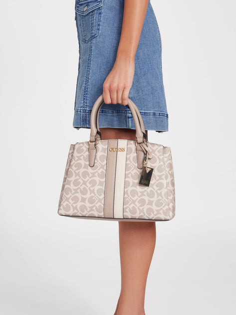 Guess Factory Kyrie Logo Satchel | ShopSimon
