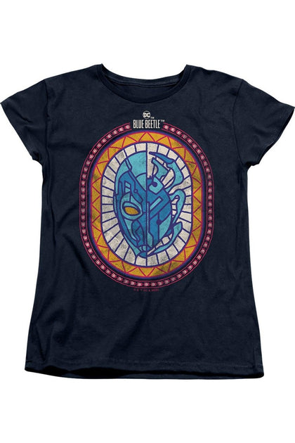 Gildan Blue Beetle 2023 Reyes Courage Short Sleeve Tee Blue Medium 2