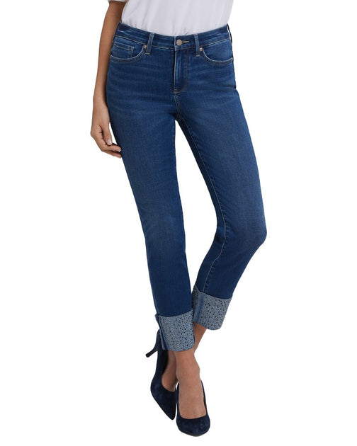 NYDJ Sheri Slim Jean Blue US 2 Petite 2