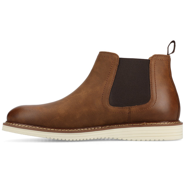 Vance Co. Salter Plain Toe Chelsea Boot Black US 11.5 3