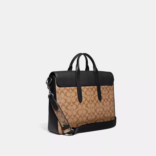 【COACH】機能的！Sullivan Portfolio Brief★トートバッグ 3Way Coach Sullivan Portfolio Brief | Brixton Baker