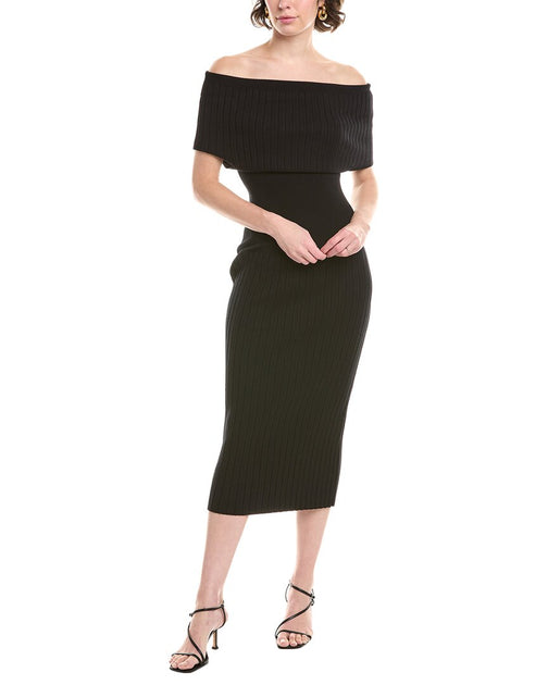 Sportmax Feritos Knit Dress Black XSmall 2