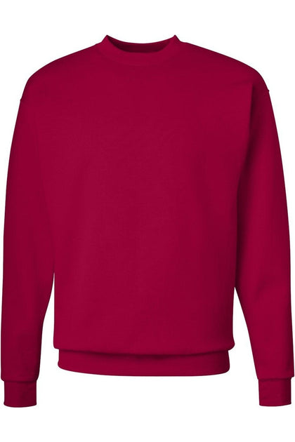 Hanes Ecosmart Crewneck Sweatshirt Pink Medium 2