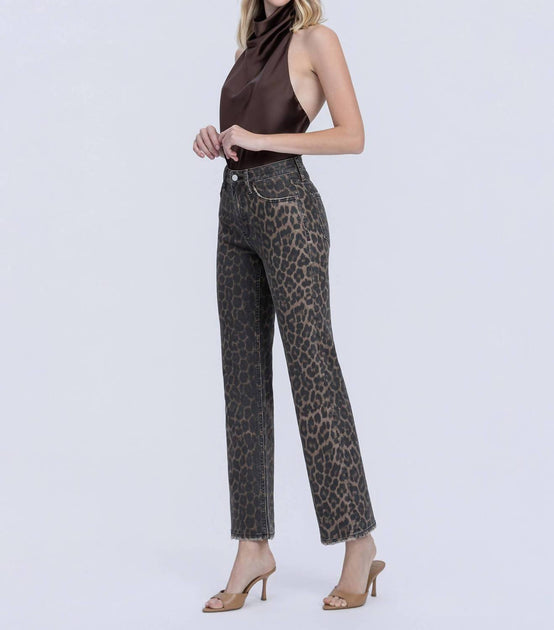 FLYING MONKEY High Rise Slim Wide Jeans Multi 29 3