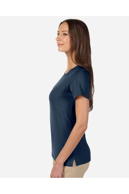 Devon & Jones Perfect Fit Shell T-Shirt Blue XXLarge 4