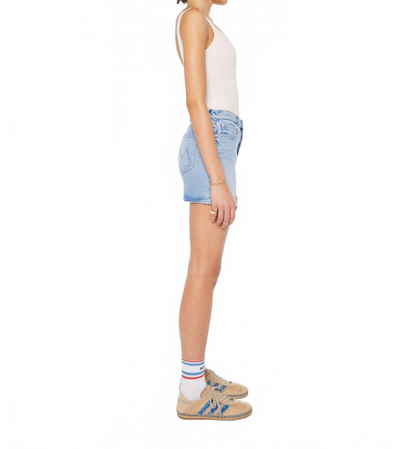 Mother Vagabond Mini Skirt Blue 26 5