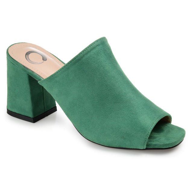 Journee Collection Adelaide Slide Blue US 6.5 2