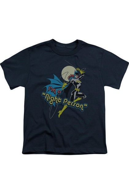 Gildan DC Comics Night Person T-Shirt Blue Small 2
