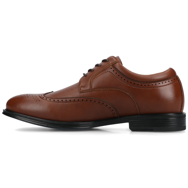 Vance Co. Cormac Wingtip Oxford Brown US 8.5 3