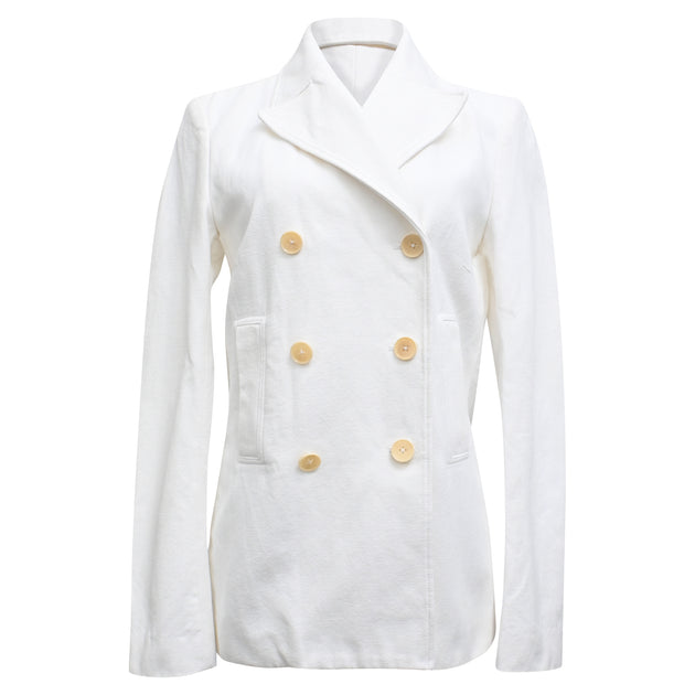 Joseph Double-Breasted Blazer White EU 40 2