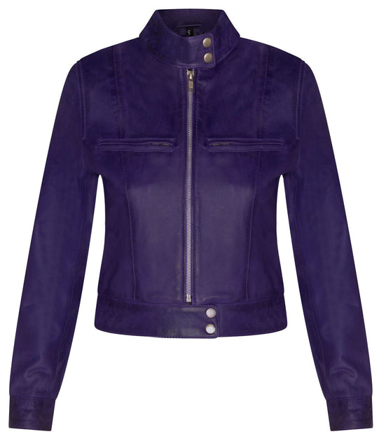 Infinity Watford Classic Leather Biker Jacket Black 5XLarge 3