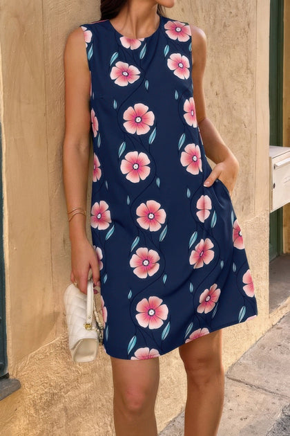 TRUEDAMES Sleeveless Dress Black Small 3