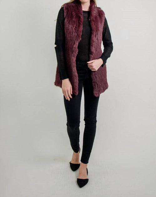 LOVE TOKEN Elyse Vest Red XS 2