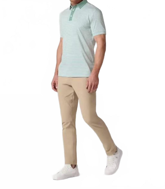 Mizzen + Main Versa Polo Manches Courtes Vert XXLarge 4