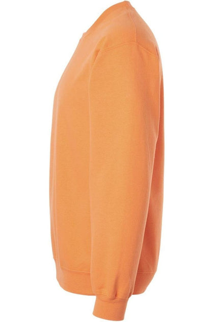 Gildan Softstyle Crewneck Sweatshirt Orange Small 4