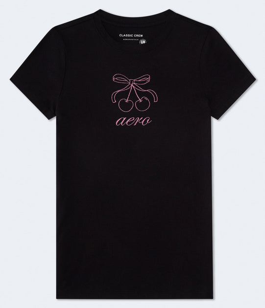 Aeropostale Cherry Bow T-Shirt Multi XSmall 3