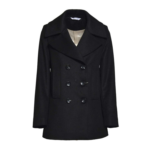 ブルゾン Maison Michel Double-Breasted Wool-Cashmere Blend Short Coat Maison Michel Double-Breasted Wool-Cashmere Blend Short Coat