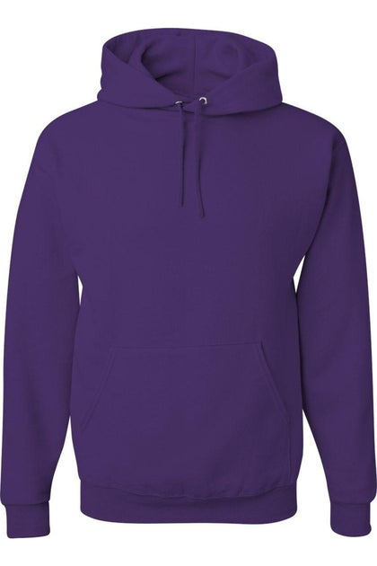 JERZEES NuBlend Hooded Sweatshirt Purple XLarge 2