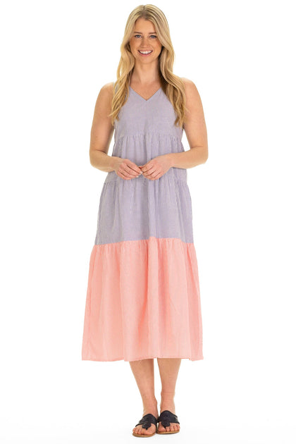 Duffield Lane Kalina Dress Purple Medium 3