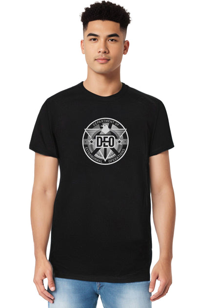 Gildan Supergirl Short Sleeve Adult Tall Tee Black XLarge 4