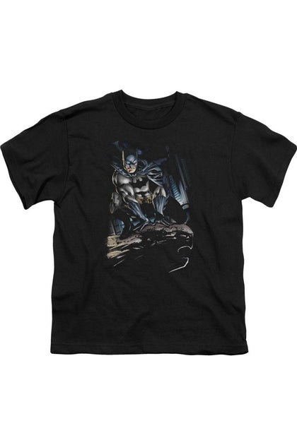 Gildan Batman Perched T-Shirt Noir Small 2