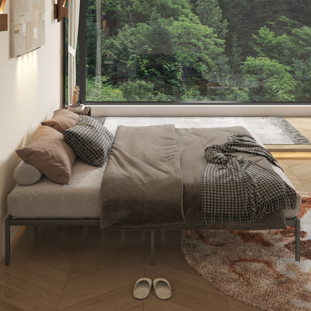 Streamdale Furniture Streamdale Metal Platform Bed Frame ShopSimon