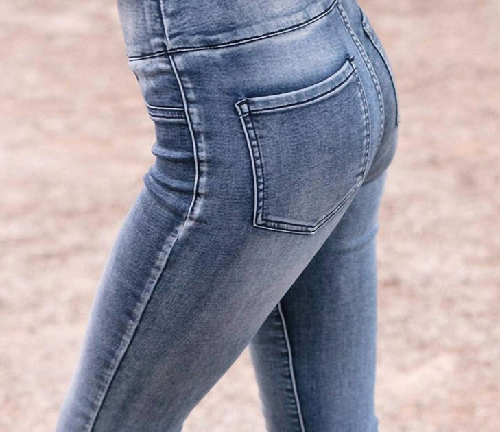 Grace and Lace Ultimate Everyday Jegging Bleu US 6 3