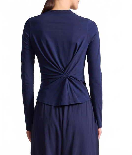 APIECE APART Volta Top Blue Medium 3