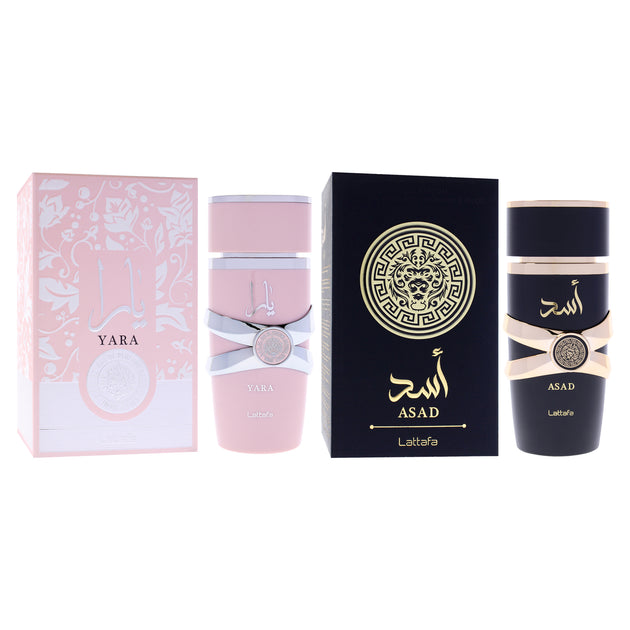 Lattafa Asad Yara Fragrance Set Unisex 4