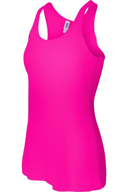 BELLA + CANVAS Damen Flowy Racerback Tank Pink XSmall 4