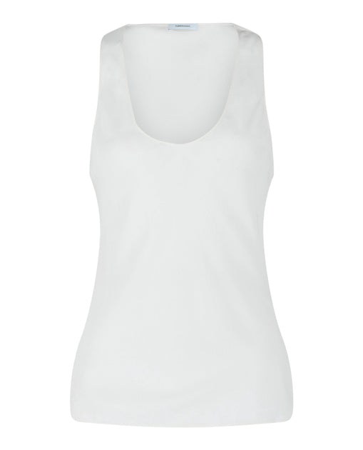 Ferragamo Tank Top White EU 40 2