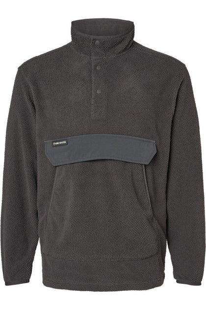 DRI DUCK Timber Mountain Fleece Pullover Grey 4XLarge 2