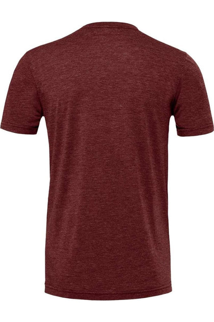 BELLA + CANVAS Triblend Tee Black Heather XSmall 3