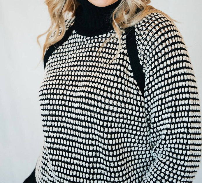 Cleobella Madison Sweater Black Large 2