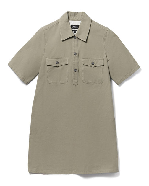 A.P.C. A-Line Dress Beige EU 40 2