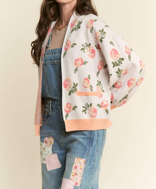 J.NNA Rosie Cardigan Beige Large 3