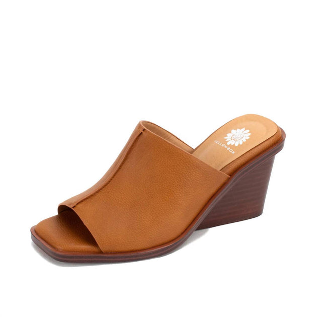 Yellow Box Vellore Wedge Sandal Brown US 8 2
