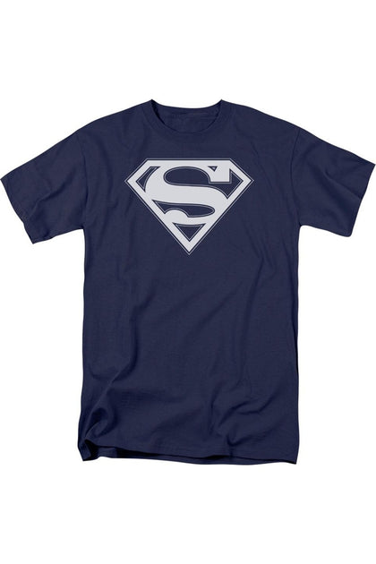 Gildan Superman Shield T-Shirt Blue Medium 2