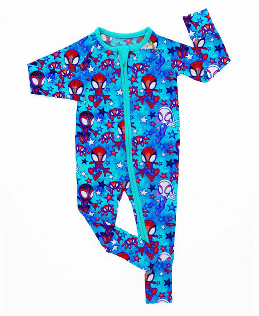Pro-Ject Spider Space Bamboo Romper Blue 18-24 Months 2