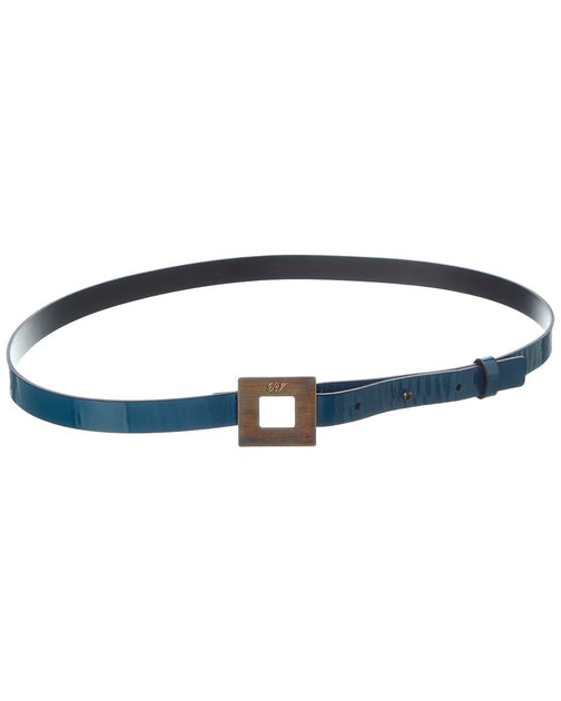 Roger Vivier Patent Belt Black 90 cm 2