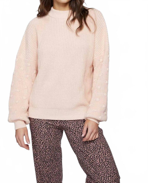 O'Neill Lucky Lady Mock Neck Sweater Beige XSmall 2