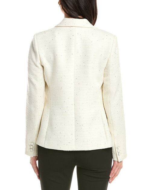 Tahari ASL Blazer Beige US 16 3