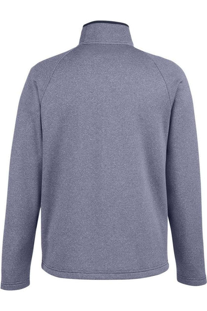CORE365 Venture Heathered Stripe Full-Zip Blue Medium 3