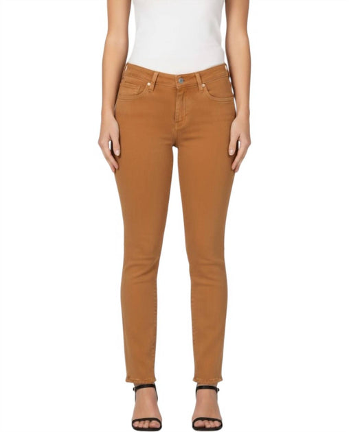 Dear John Denim Blaire Skinny Straight Hose Braun 25 3