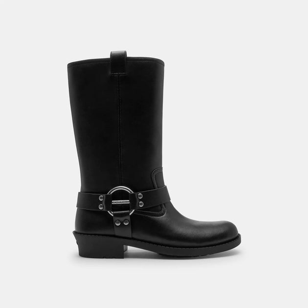 Coach Outlet Harness Boot Black US 9.5 4