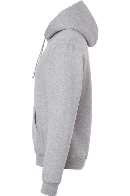 JERZEES Rugged Hooded Sweatshirt Grey Small 4