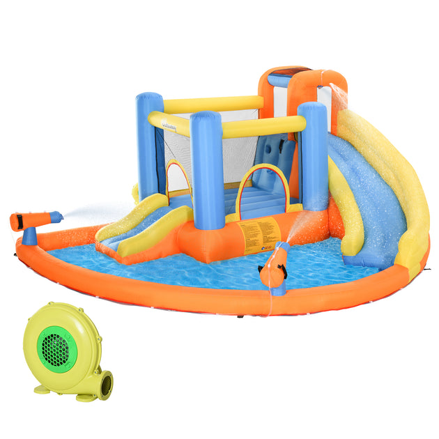 Hivvago Inflatable Bounce House MultiColor 2